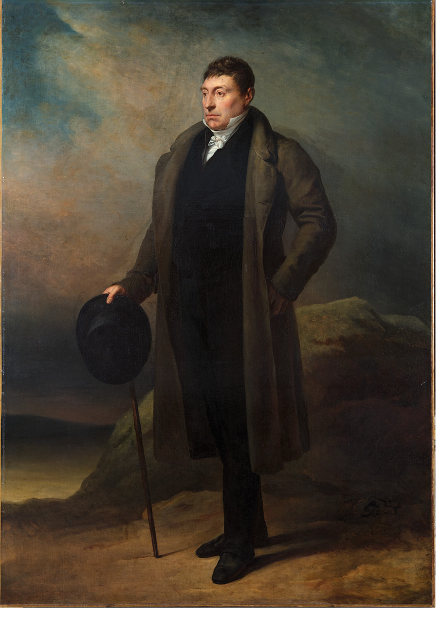 Portrait en pied du général de Lafayette